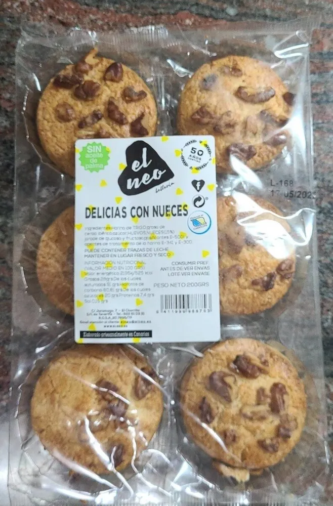 Delicias con nueces