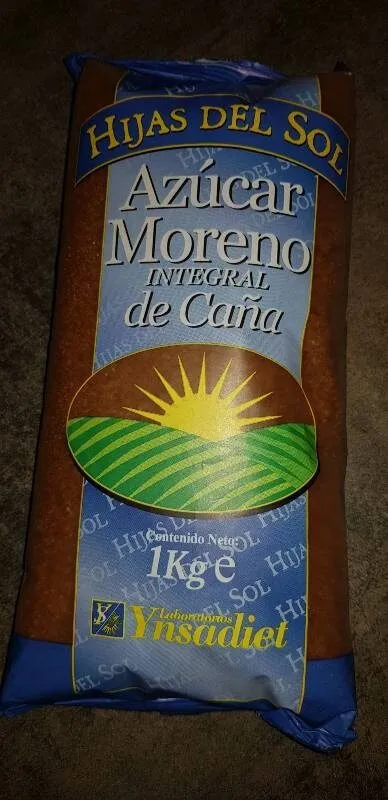 Azúcar moreno integral de caña