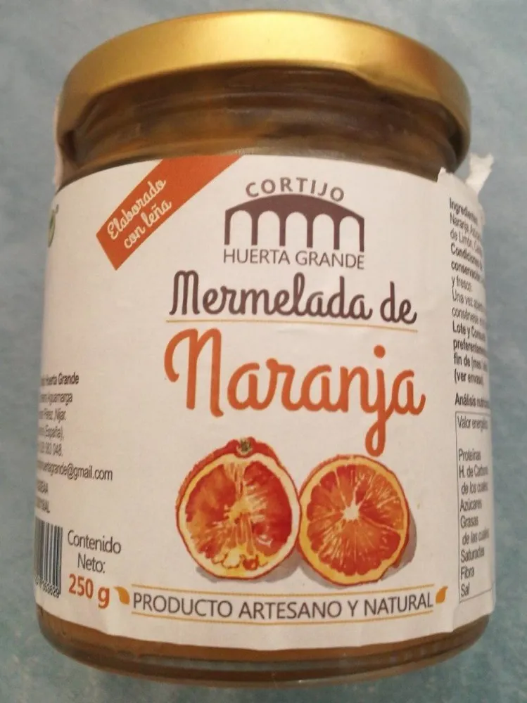 Mermelada de naranja
