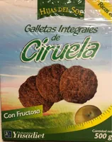 Galletas Integrales de Ciruela
