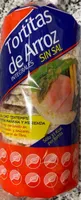 Tortitas de arroz sin sal