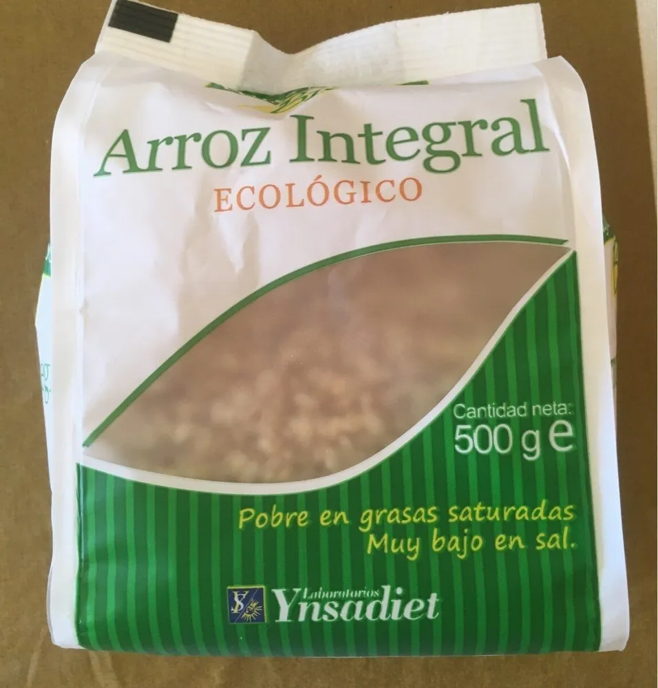 Arroz integral ecológico