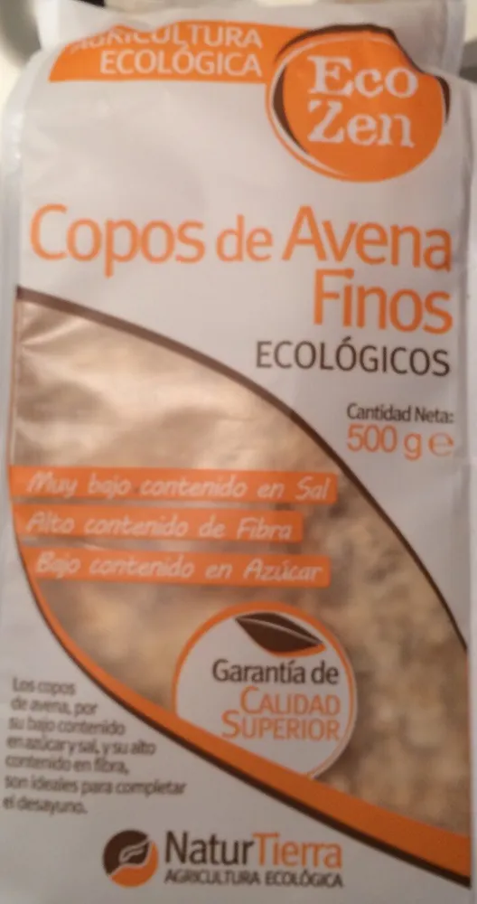 Copos de avena finos