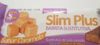 Slim plus barrita sustitutiva caramelo