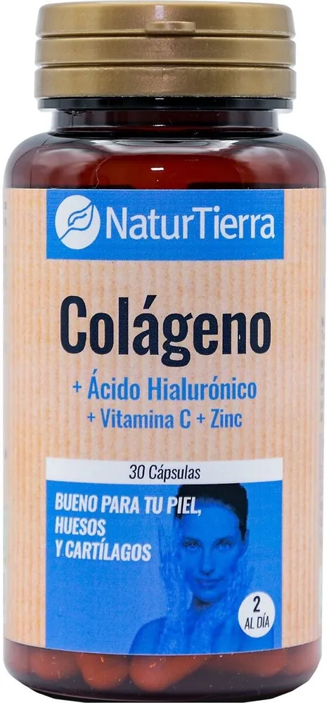 Colágeno, ácido hialurónico, vitamina c y zinc