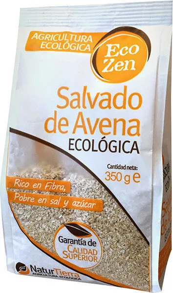 Eco zen salvado de avena ecológica