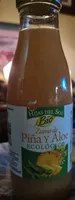 Zumo de piña y aloe ecológico