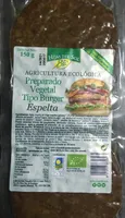 Preparado vegetal tipo burger espelta