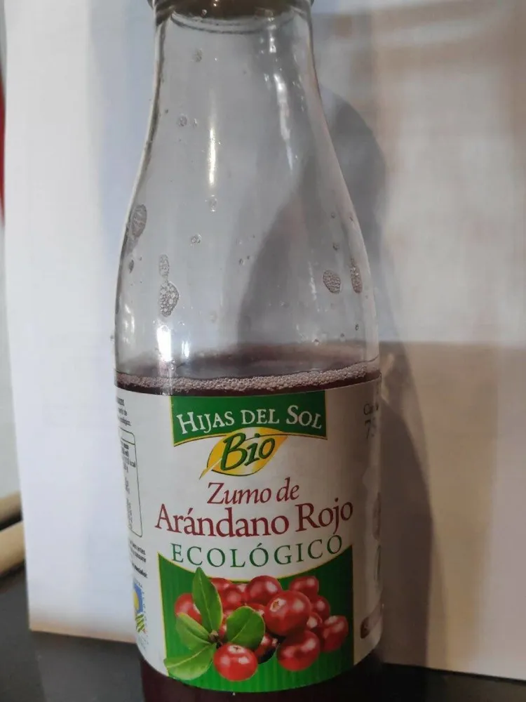 Zumo de Arándano Rojo