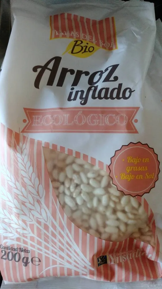 Arroz inflado