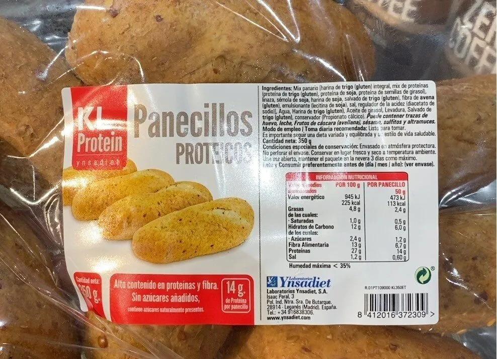 Panecillos proteicos