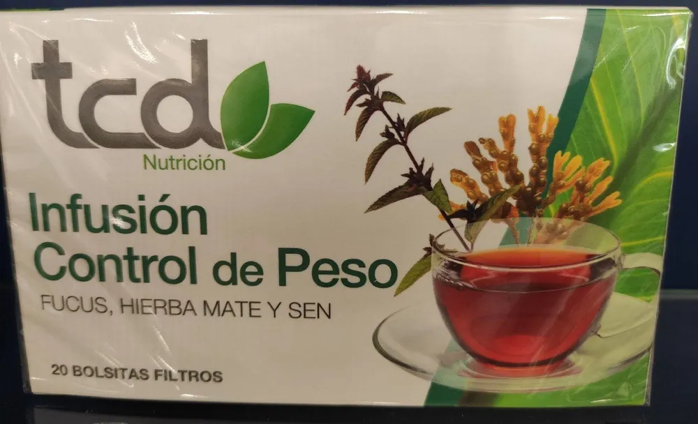 Infusión control peso