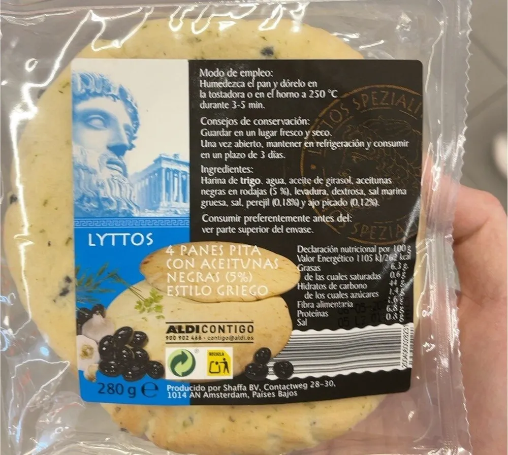 Lyttos Pan de Pita