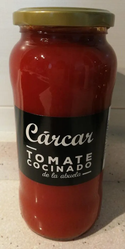 Tomate cocinado de la abuela