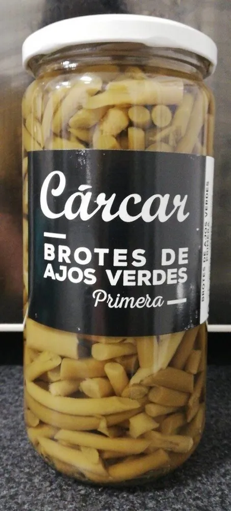 Brotes de ajos verdes