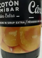 Melocotón en almíbar