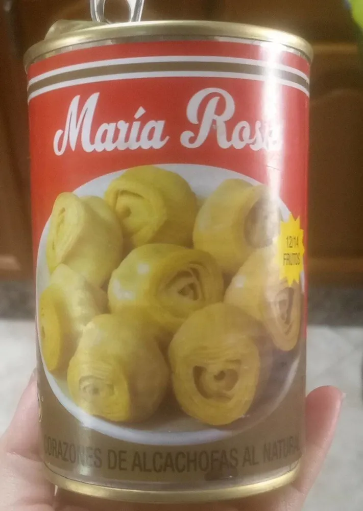 Corazones de alcachofas al natural