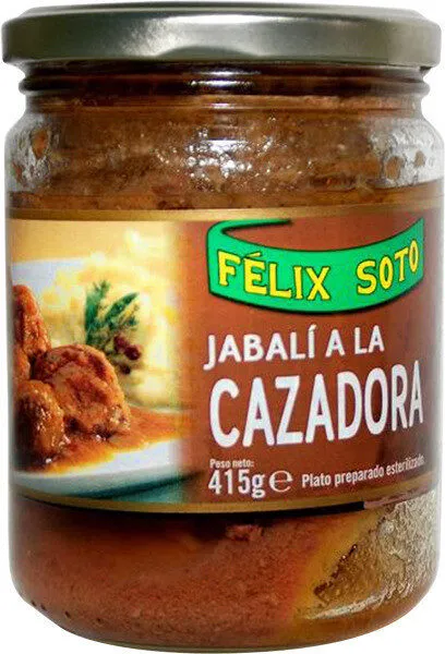 Jabalí a la cazadora