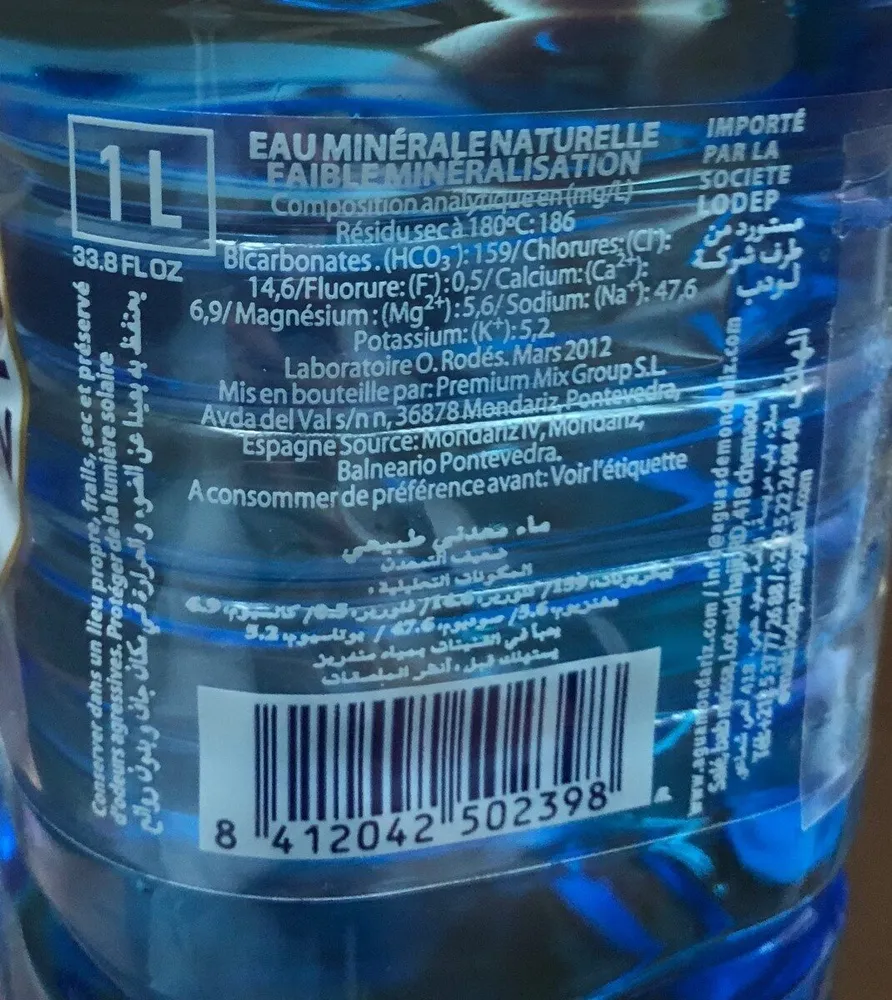 Agua Mineral Natural
