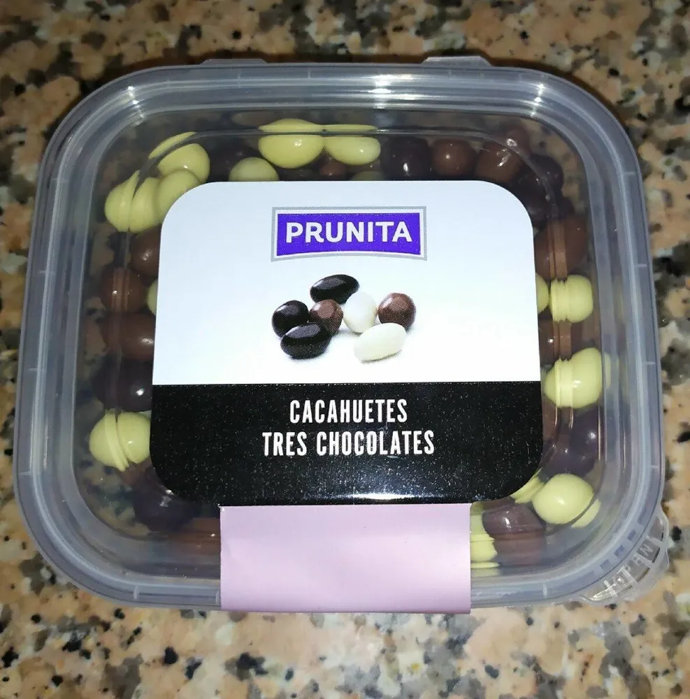 Cacahuetes Tres Chocolates