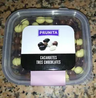 Cacahuetes Tres Chocolates