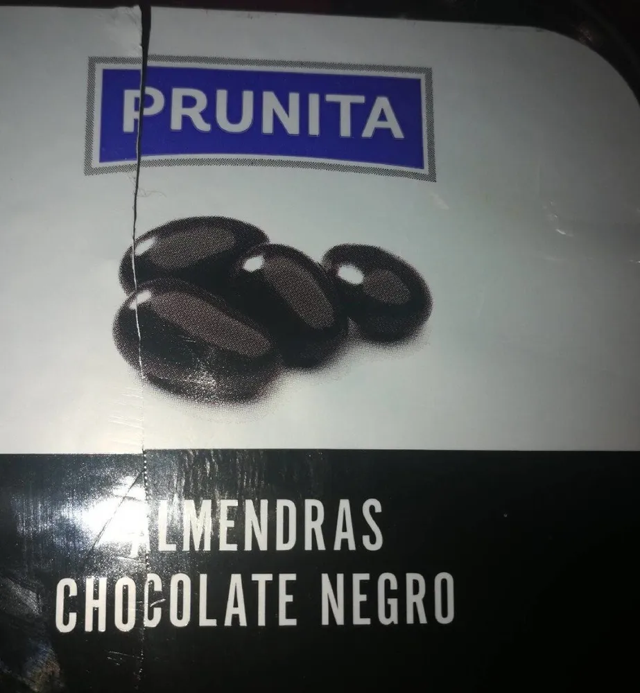 Almendras con chocolate negro