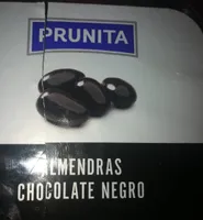 Almendras con chocolate negro