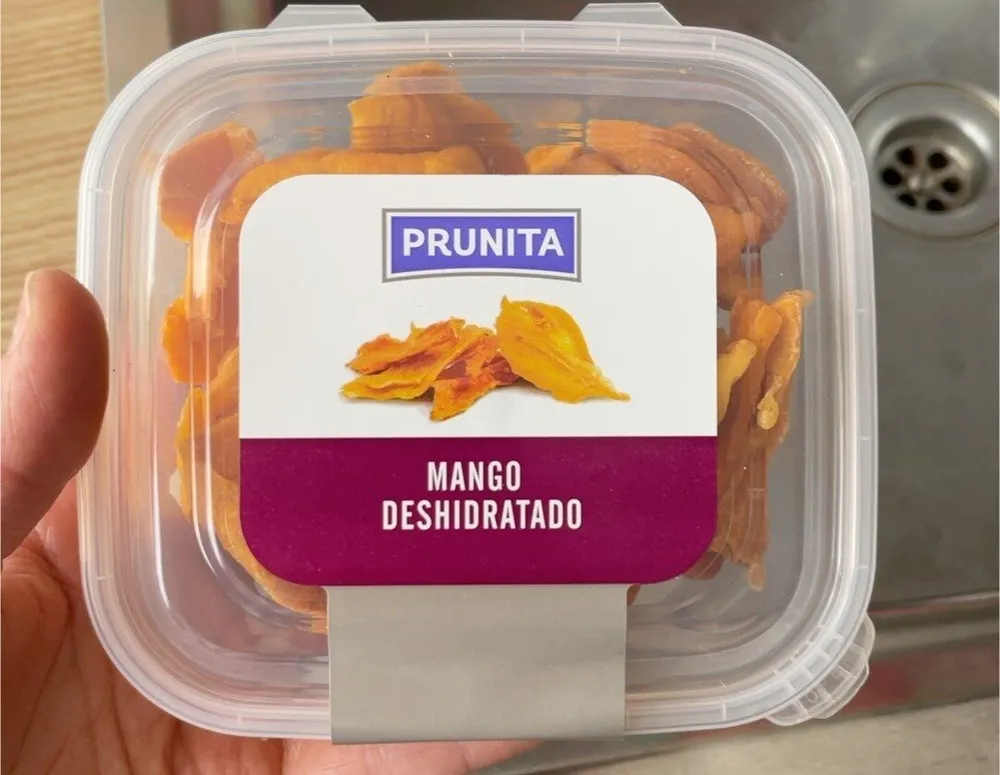 Mango deshidratado