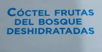 Cóctel frutas del bosque deshidratadas
