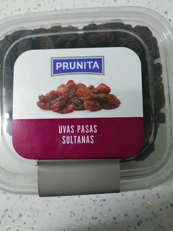 Uvas pasas sultanas