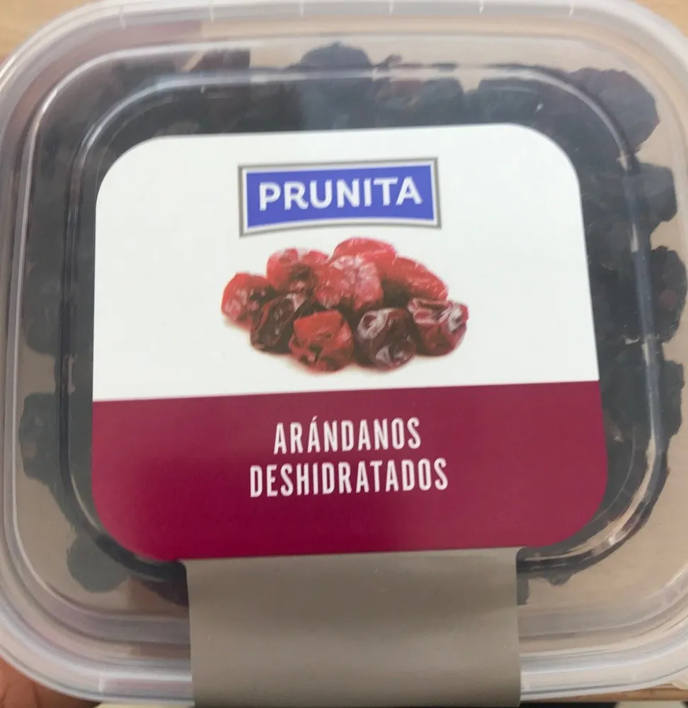 Arandanos deshidratados