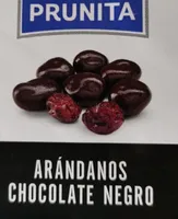 Arándanos con chocolate negro