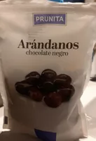 Arándanos con chocolate negro