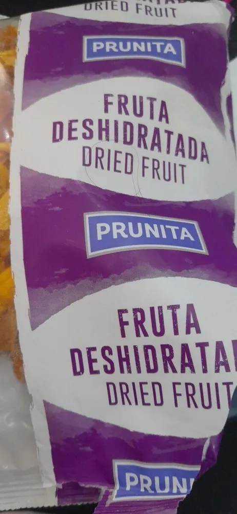 Fruta deshidratada