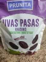 Uvas pasas moscatel con pepitas estuche 250 g