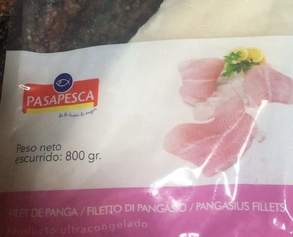 Panga filete congelado