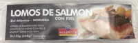 Lomos de salmón con piel