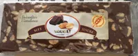 Nougat tendre cacahuete cacao