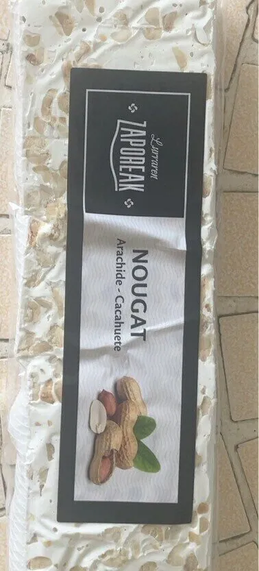 Nougat arachide-cacahuete
