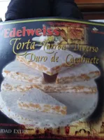 Torta turron divers duro de cacahuete