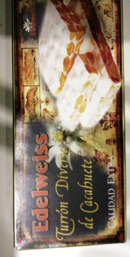 Turrón Diverso de Cacahuete