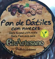 Pan de datiles con nueces