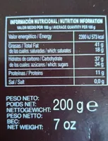 El Artesano Chocolate and Almond Turron Torta 200 G