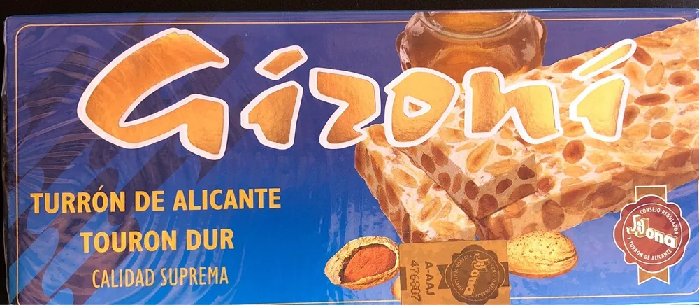 Gironá turrón de Alicante