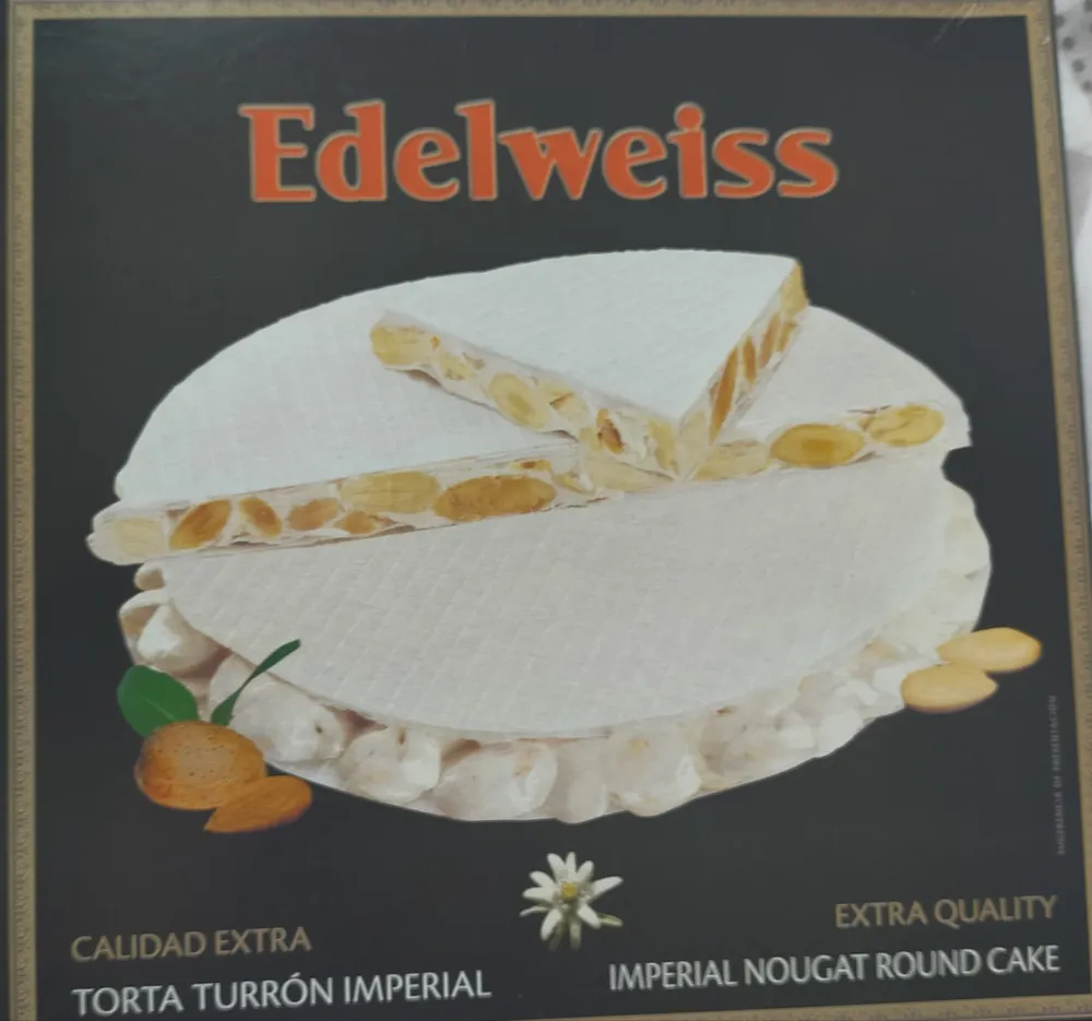 Impérial nougat round cake