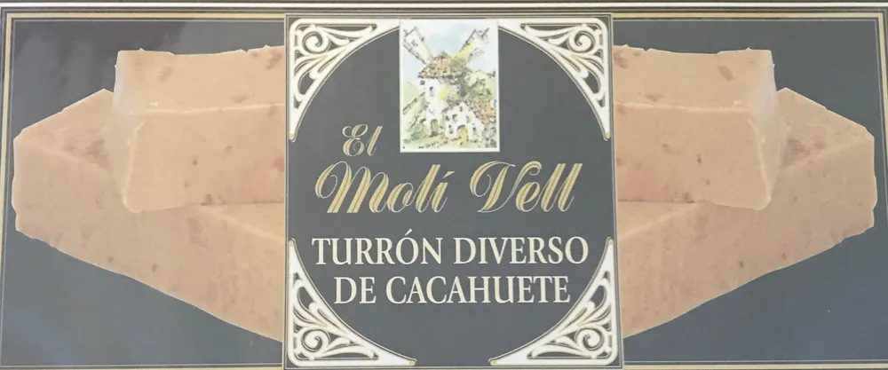 Turron diverso de cacahuete