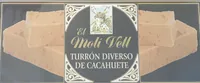 Turron diverso de cacahuete