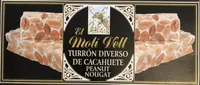 Turròn diverso de cacahuete