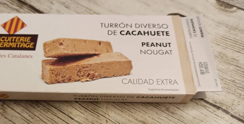 Turron de cacahuete