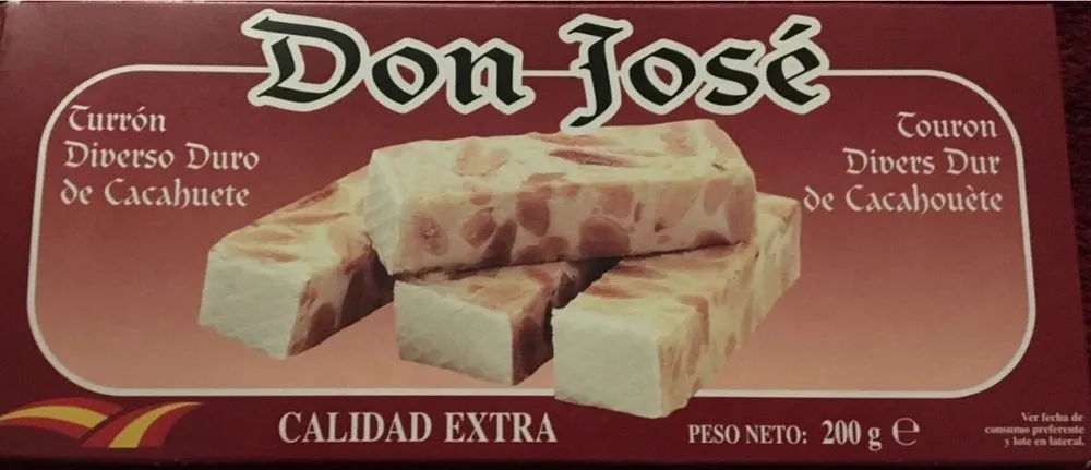 Turrón Diverso Duro de Cacahuete